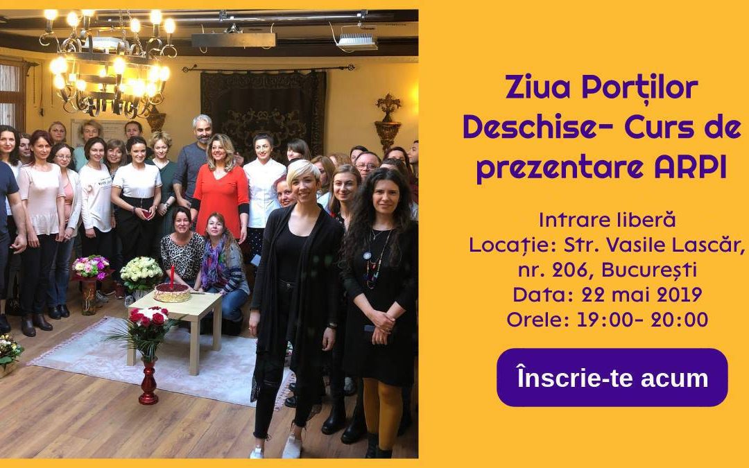Ziua Porților Deschise- Curs de prezentare ARPI