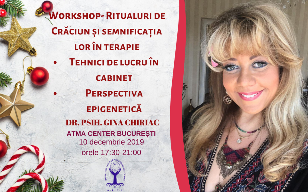 Workshop: Ritualuri de Crăciun și semnificația lor în terapie